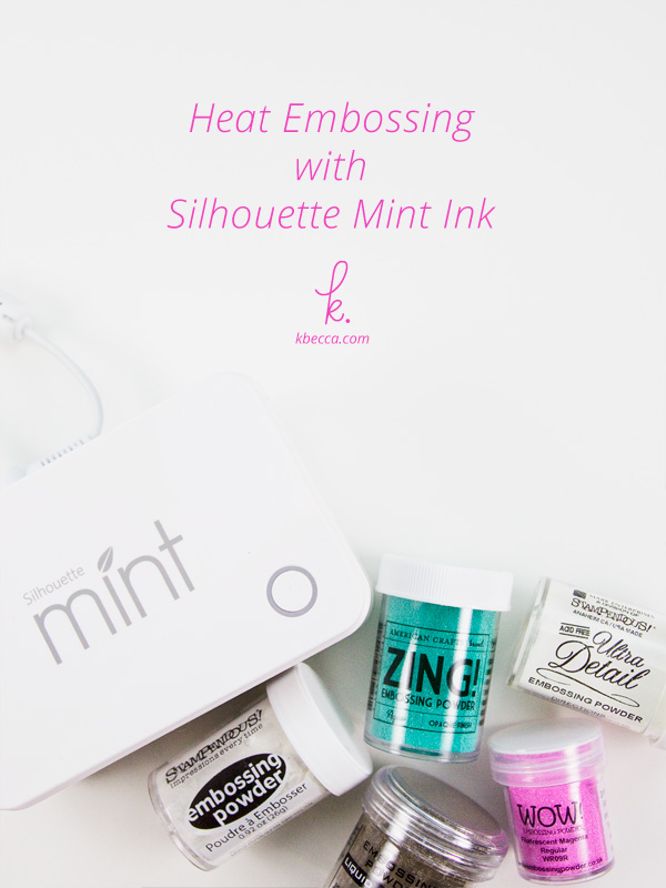 Silhouette Mint Stamp Ink