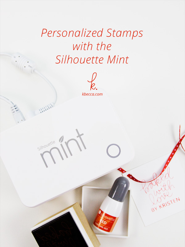 Video : Make a Personalized Stamp with the Silhouette Mint