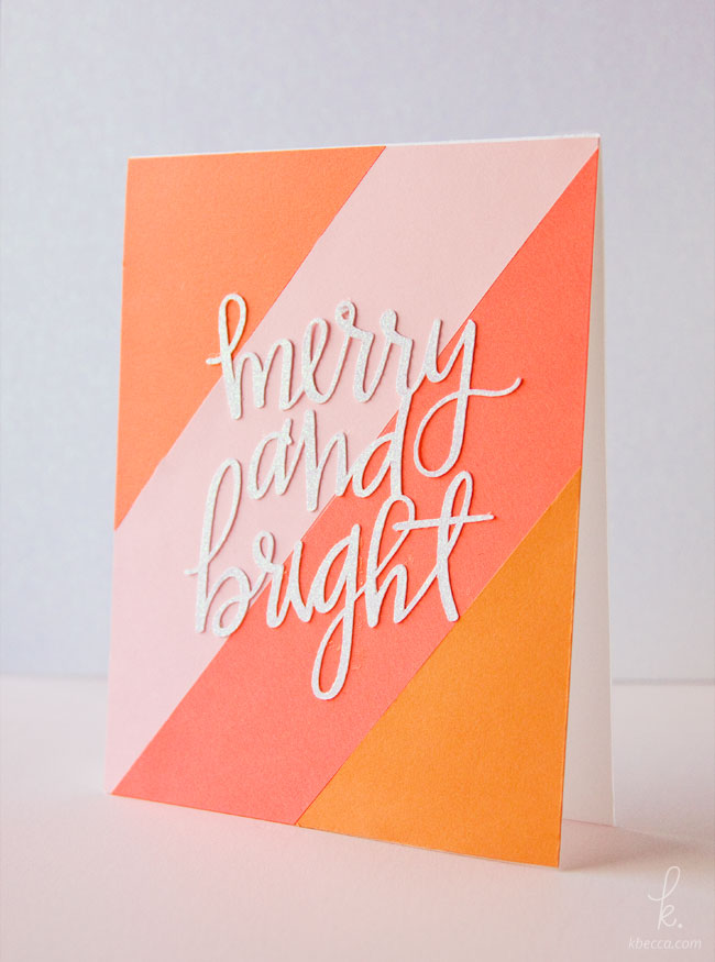 DIY Card Making Tutorial ~ Quick and Easy! 