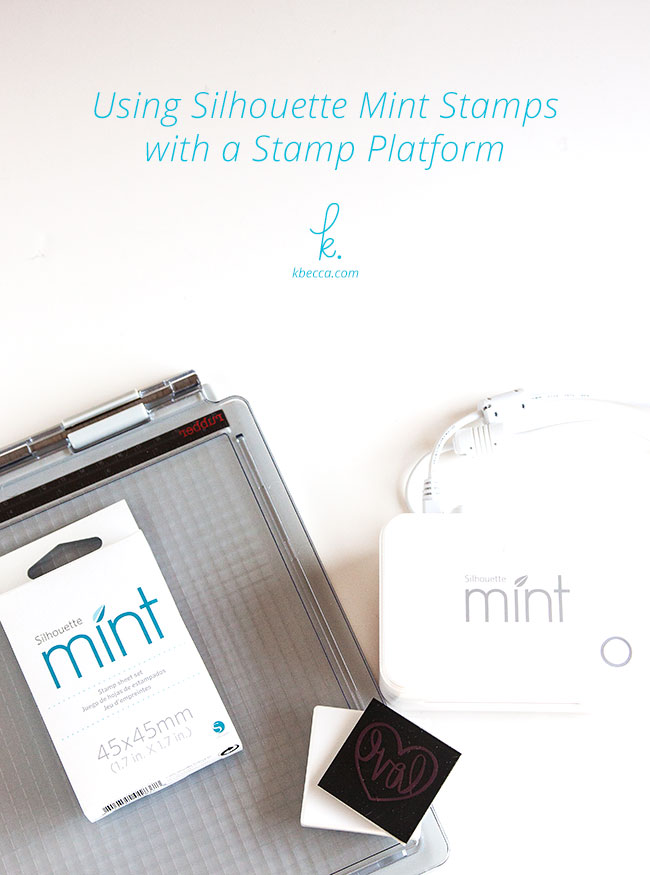 How To Use The Silhouette Mint