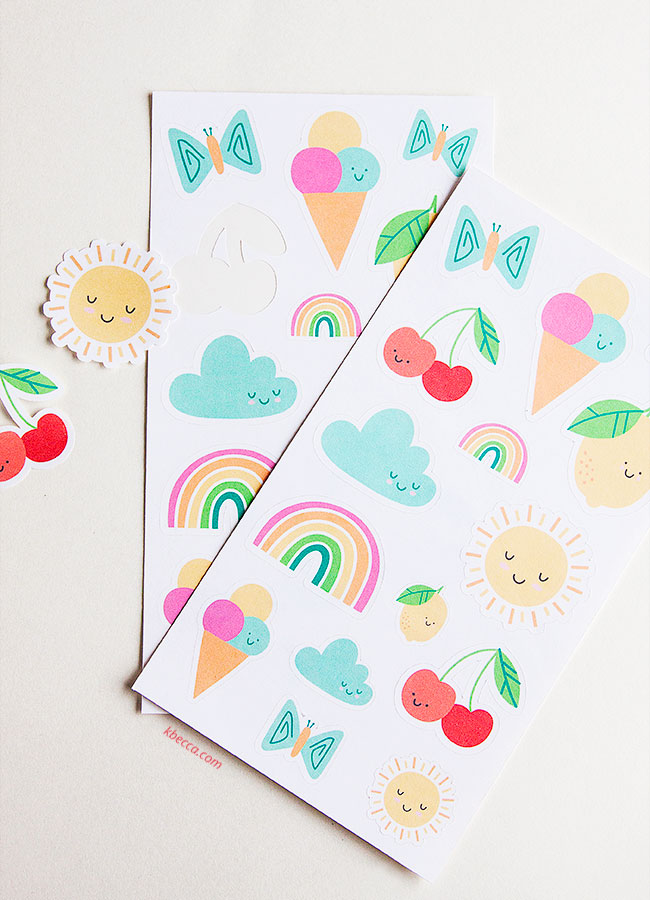Silhouette Clear Printable Stickers Tutorial - Silhouette School