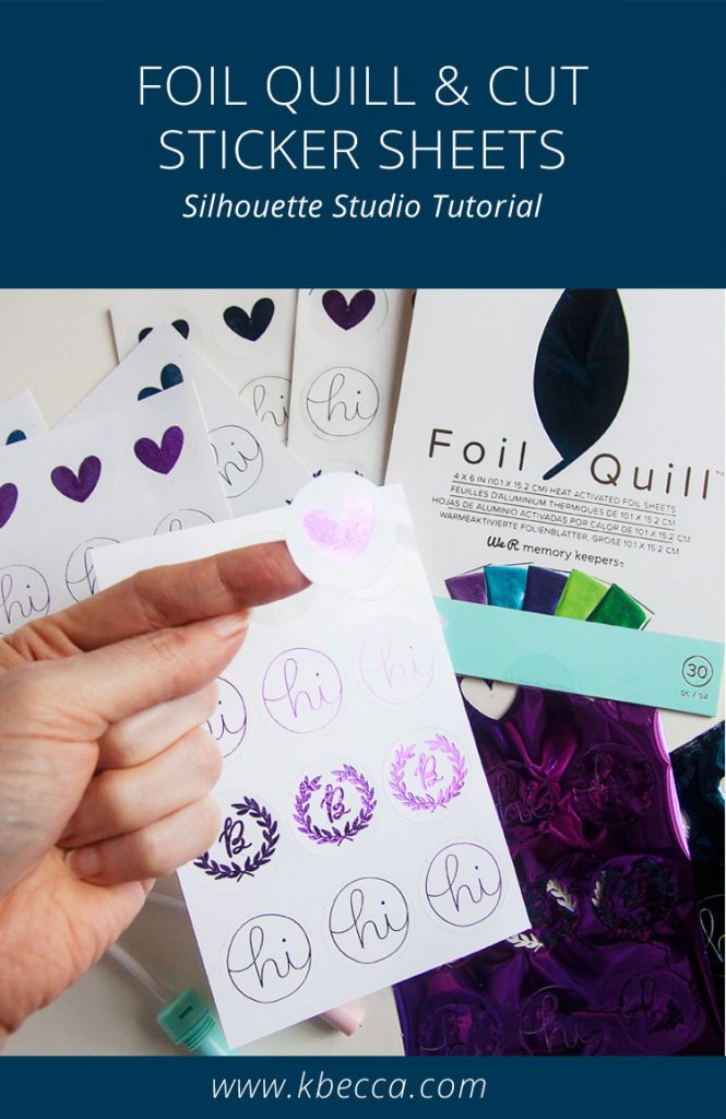 OnlineLabels® Sticker Paper Cut Settings for Silhouette Cameo 4